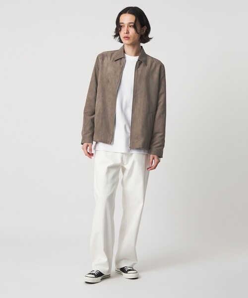 A DAY IN THE LIFE UNITED ARROWS(アデイインザライフユナイテッドアローズ)の「スエードライク ブルゾン<A DAY IN THE LIFE>(ブルゾン・メンズ・モカ/ブラック/グレー系・M/L/S)」の11枚目の写真