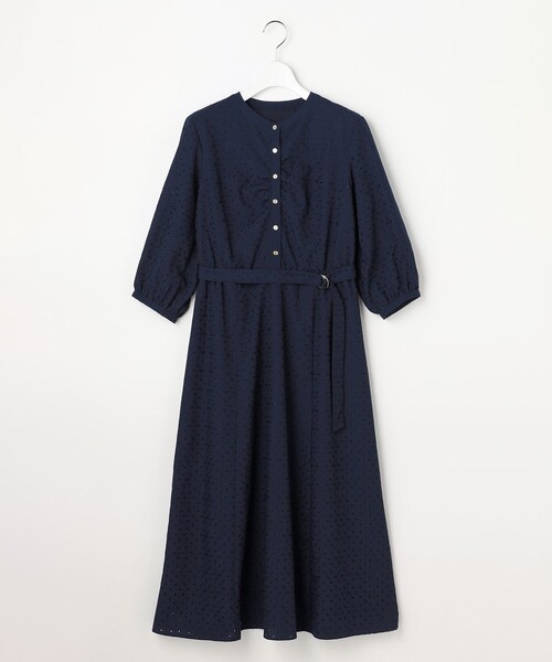 ANY SIS（エニィスィス）の「エンブロイダリー ワンピース（ワンピース・レディース・ライラック系/ネイビー系・LARGE/MEDIUM/SMALL）」の19枚目の写真
