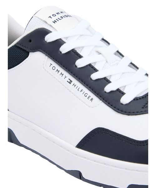 TOMMY HILFIGER（トミーヒルフィガー）の「コアライトバスケットボールシューズ（スニーカー・メンズ・マルチ/ベージュ・25cm/26.5cm/26cm/27.5cm）」の3枚目の写真