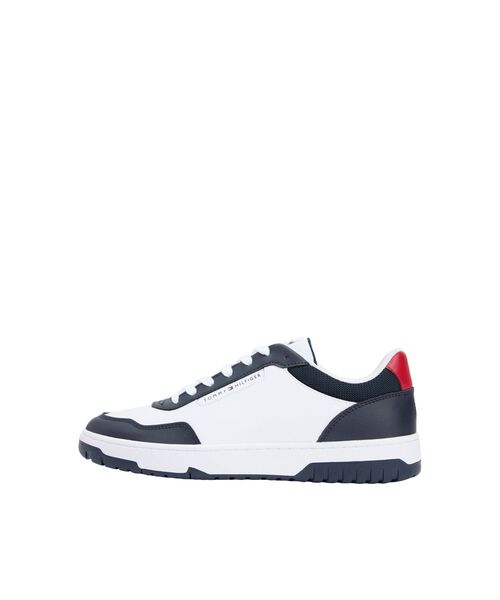 TOMMY HILFIGER（トミーヒルフィガー）の「コアライトバスケットボールシューズ（スニーカー・メンズ・マルチ/ベージュ・25cm/26.5cm/26cm/27.5cm）」の4枚目の写真