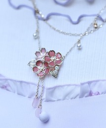 axes femme | 桜モチーフネックレス(ネックレス)