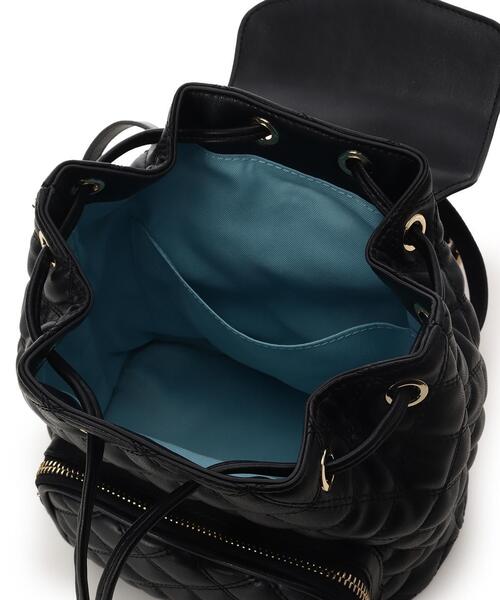 SAMANTHAVEGA（サマンサベガ）の「ダブルステッチダイヤキルトリュック（バックパック/リュック・レディース・ホワイト/ブラック・FREE）」の9枚目の写真