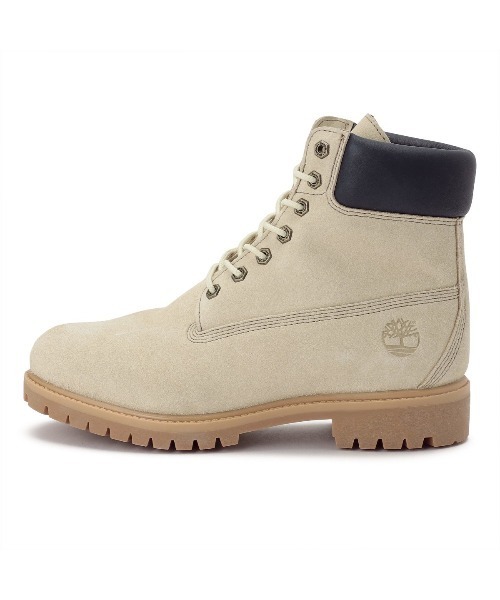Timberland(ティンバーランド)の「Timberland 6in Premium Boots WP(ティンバーランド 6インチ プレミアム ブーツ ウォータープルーフ)(ブーツ・メンズ・ベージュ系・25cm/25.5cm/26cm/26.5cm/27cm/27.5cm/28cm/28.5cm/29cm)」の2枚目の写真