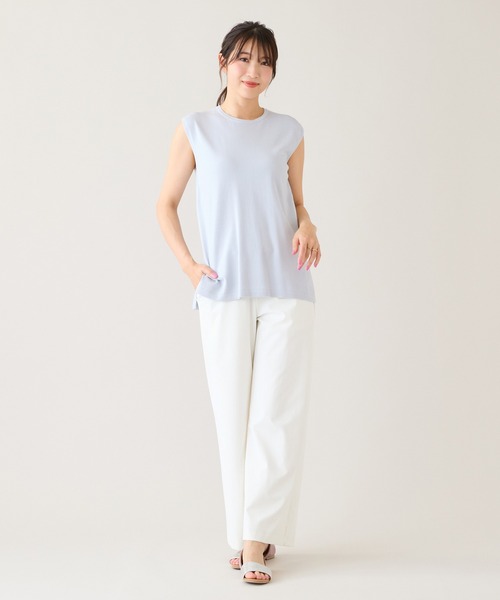 Rose Tiara（ローズティアラ）の「【Set】アンサンブルニット（アンサンブル・レディース・ブラック/ライトブルー/ピンク・38/42/46）」の11枚目の写真