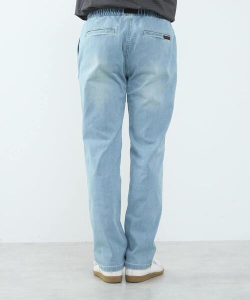 MEN'S MELROSE（メンズメルローズ）の「【Gramicci/グラミチ】ストレッチデニムNNパンツクロップド | GMP6-SJP010（デニムパンツ・メンズ・インディゴブルー/ブルー・4/5/3）」の5枚目の写真