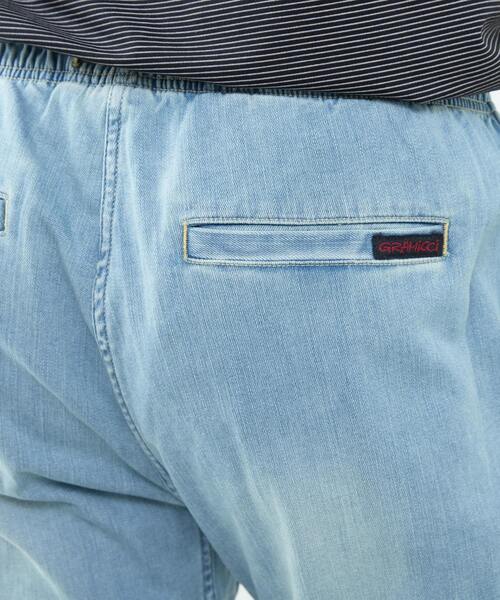 MEN'S MELROSE（メンズメルローズ）の「【Gramicci/グラミチ】ストレッチデニムNNパンツクロップド | GMP6-SJP010（デニムパンツ・メンズ・インディゴブルー/ブルー・4/5/3）」の9枚目の写真