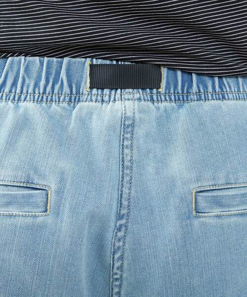 MEN'S MELROSE（メンズメルローズ）の「【Gramicci/グラミチ】ストレッチデニムNNパンツクロップド | GMP6-SJP010（デニムパンツ・メンズ・インディゴブルー/ブルー・4/5/3）」の10枚目の写真