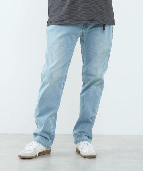 MEN'S MELROSE（メンズメルローズ）の「【Gramicci/グラミチ】ストレッチデニムNNパンツクロップド | GMP6-SJP010（デニムパンツ・メンズ・インディゴブルー/ブルー・4/5/3）」の15枚目の写真