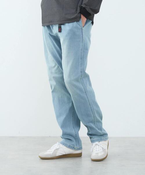 MEN'S MELROSE（メンズメルローズ）の「【Gramicci/グラミチ】ストレッチデニムNNパンツクロップド | GMP6-SJP010（デニムパンツ・メンズ・インディゴブルー/ブルー・4/5/3）」の16枚目の写真