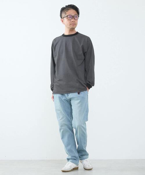 MEN'S MELROSE（メンズメルローズ）の「【Gramicci/グラミチ】ストレッチデニムNNパンツクロップド | GMP6-SJP010（デニムパンツ・メンズ・インディゴブルー/ブルー・4/5/3）」の18枚目の写真