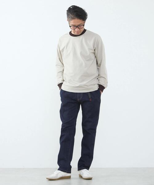 MEN'S MELROSE（メンズメルローズ）の「【Gramicci/グラミチ】ストレッチデニムNNパンツクロップド | GMP6-SJP010（デニムパンツ・メンズ・インディゴブルー/ブルー・4/5/3）」の22枚目の写真