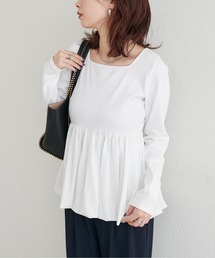 LARUTA | 【LARUTA】[Yurie企画］裾バルーンプルオーバー(Tシャツ/カットソー)