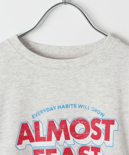 GLOBAL WORK（グローバルワーク）の「ヘビロッTEEバルーン長袖/638307（Tシャツ/カットソー・キッズ・ライトグレー/ダークグレー・160cm/150cm/130cm/140cm）」の22枚目の写真