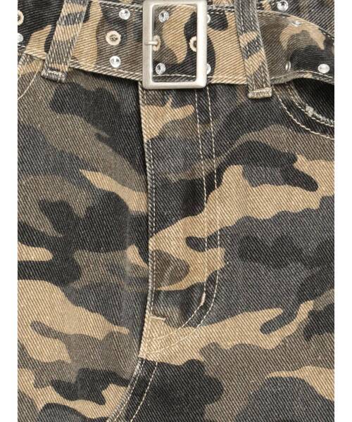 GYDA(ジェイダ)の「【WEB限定】【TINY低身長さん向け】レッグウォーマー付きミニスカートライクショートパンツ(デニムスカート・レディース・その他1/ライトブルー/ブラック・MEDIUM/SMALL)」の19枚目の写真