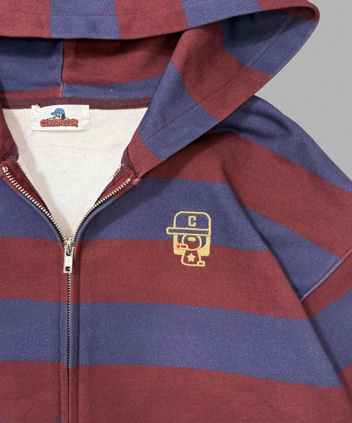 centimeter（センチメーター）の「Boxy ruler assorted zip hoodie（パーカー・メンズ・サックスブルー/スミクロ/イエロー/ネイビー/ボルドー・MEDIUM/LARGE）」の16枚目の写真
