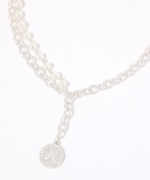 GLOBAL WORK | パールコインY字ネックレス/646370(ネックレス)