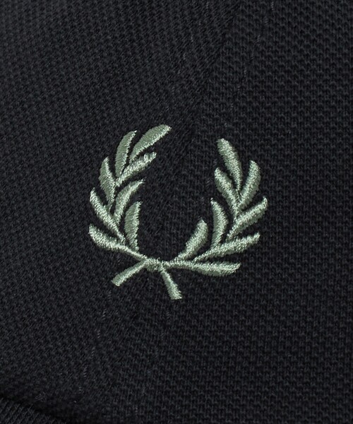 FRED PERRY（フレッドペリー）の「＜FRED PERRY＞ピケ ロゴ キャップ（キャップ・メンズ・ネイビー/ブラック/オフホワイト・FREE）」の11枚目の写真