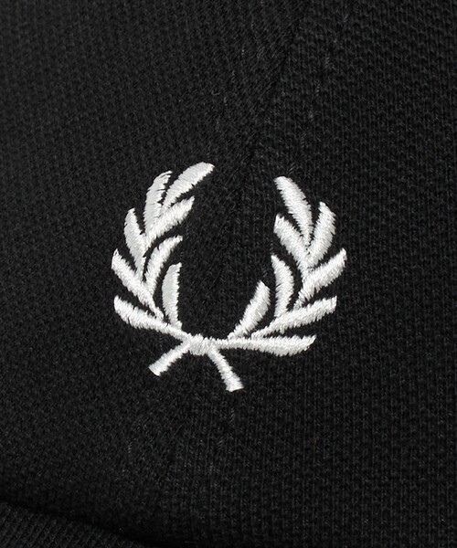 FRED PERRY（フレッドペリー）の「＜FRED PERRY＞ピケ ロゴ キャップ（キャップ・メンズ・ネイビー/ブラック/オフホワイト・FREE）」の17枚目の写真