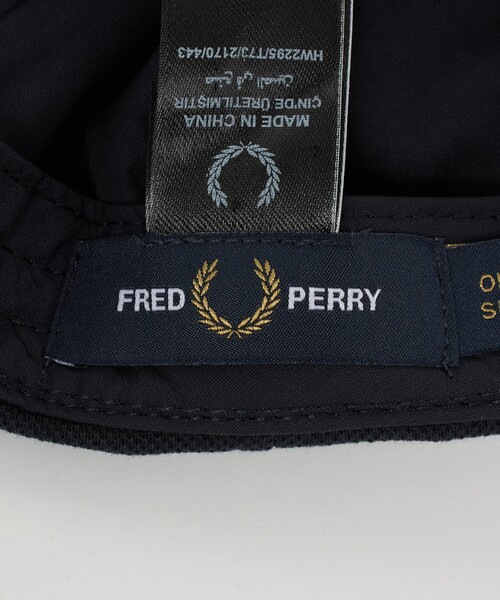 FRED PERRY（フレッドペリー）の「＜FRED PERRY＞ピケ ロゴ キャップ（キャップ・メンズ・ネイビー/ブラック/オフホワイト・FREE）」の19枚目の写真