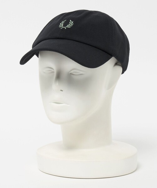 FRED PERRY（フレッドペリー）の「＜FRED PERRY＞ピケ ロゴ キャップ（キャップ・メンズ・ネイビー/ブラック/オフホワイト・FREE）」の20枚目の写真