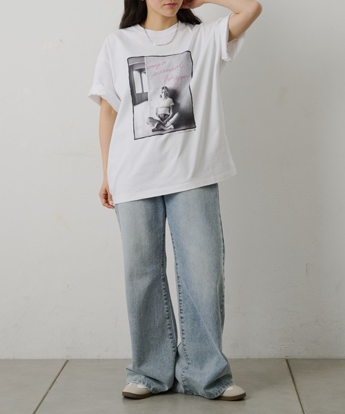 COLONY 2139(コロニートゥーワンスリーナイン)の「ConVenir / プロモーションフォトTEE(Tシャツ/カットソー・メンズ・ホワイト系その他/ブラック系その他2/ホワイト系その他2/ブラック系その他・MEDIUM/LARGE)」の14枚目の写真