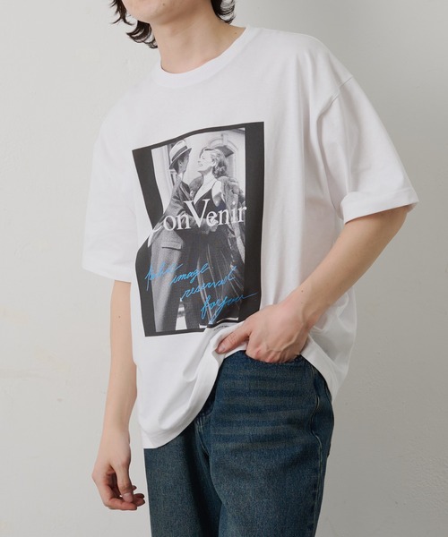 COLONY 2139(コロニートゥーワンスリーナイン)の「ConVenir / プロモーションフォトTEE(Tシャツ/カットソー・メンズ・ホワイト系その他/ブラック系その他2/ホワイト系その他2/ブラック系その他・MEDIUM/LARGE)」の21枚目の写真