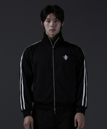 CARMID（カミド）の「ノーブルレタリングジャージライントラックトップ（ナイロンジャケット）」