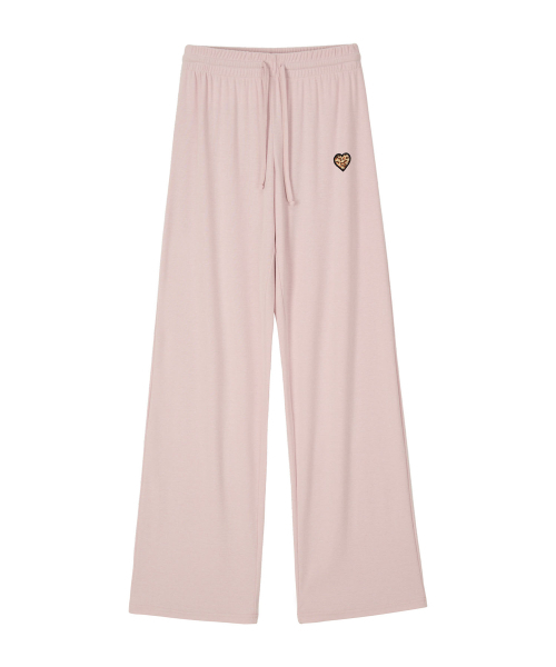 ERER(エルエル)の「Cozy-fit Sweat Pants Light Pink(スウェットパンツ・レディース・ライトピンク・F)」の1枚目の写真