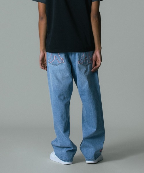 XLARGE(エクストララージ)の「EMBROIDERED DENIM PANTS(デニムパンツ・メンズ・インディゴブルー/ライトインディゴブルー/ブラック・32inch/30inch/34inch/36inch)」の18枚目の写真