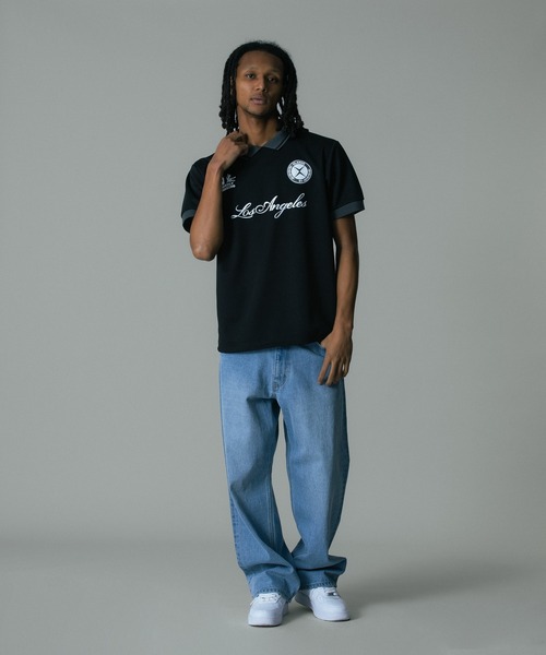 XLARGE(エクストララージ)の「EMBROIDERED DENIM PANTS(デニムパンツ・メンズ・インディゴブルー/ライトインディゴブルー/ブラック・32inch/30inch/34inch/36inch)」の19枚目の写真