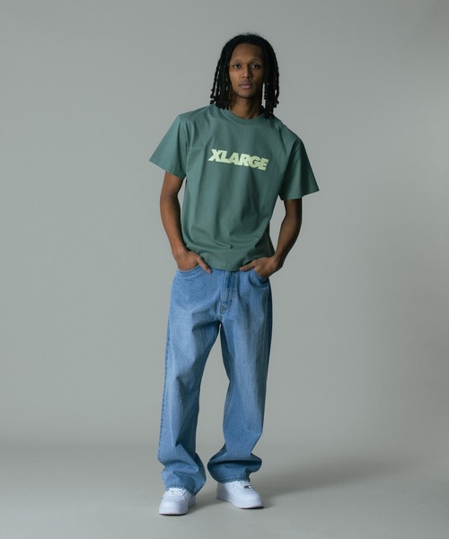 XLARGE(エクストララージ)の「EMBROIDERED DENIM PANTS(デニムパンツ・メンズ・インディゴブルー/ライトインディゴブルー/ブラック・32inch/30inch/34inch/36inch)」の20枚目の写真