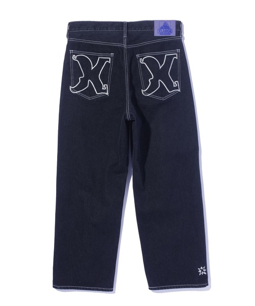 XLARGE(エクストララージ)の「EMBROIDERED DENIM PANTS(デニムパンツ・メンズ・インディゴブルー/ライトインディゴブルー/ブラック・32inch/30inch/34inch/36inch)」の22枚目の写真