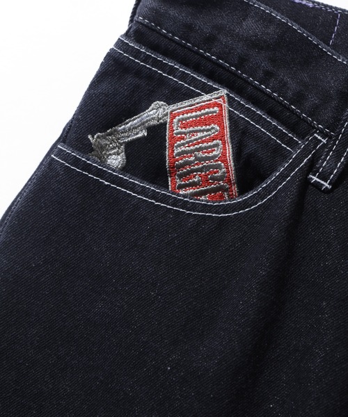 XLARGE(エクストララージ)の「EMBROIDERED DENIM PANTS(デニムパンツ・メンズ・インディゴブルー/ライトインディゴブルー/ブラック・32inch/30inch/34inch/36inch)」の4枚目の写真