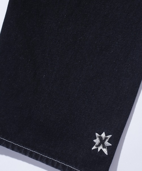 XLARGE(エクストララージ)の「EMBROIDERED DENIM PANTS(デニムパンツ・メンズ・インディゴブルー/ライトインディゴブルー/ブラック・32inch/30inch/34inch/36inch)」の7枚目の写真