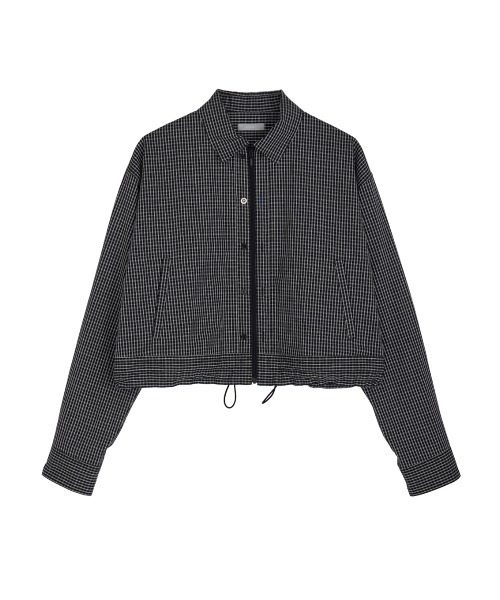 ジャケット・アウター ELCHELE / DADDY CHECK ZIP UP SHIRT DADDY CHECK ZIP UP SHIRT（シャツ/ブラウス）｜ELCHELE（エルチェレ