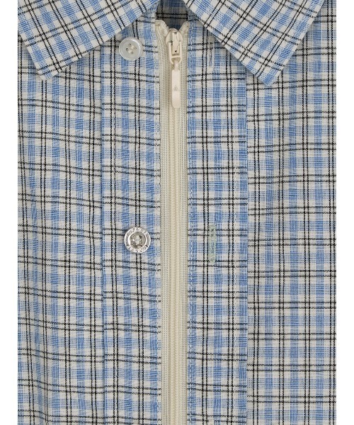 DADDY CHECK ZIP UP SHIRT（シャツ/ブラウス）｜ELCHELE（エルチェレ