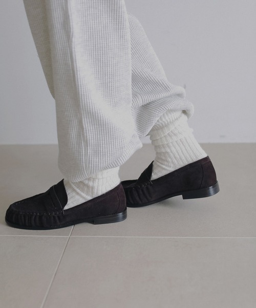 anuke(アンヌーク)の「Gather Loafers(ローファー・レディース・ブラック/ブラウン・36inch/37inch/38inch)」の13枚目の写真