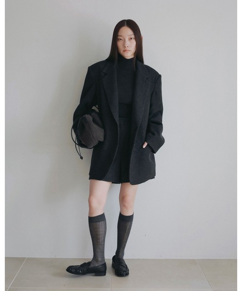 anuke(アンヌーク)の「Gather Loafers(ローファー・レディース・ブラック/ブラウン・36inch/37inch/38inch)」の15枚目の写真