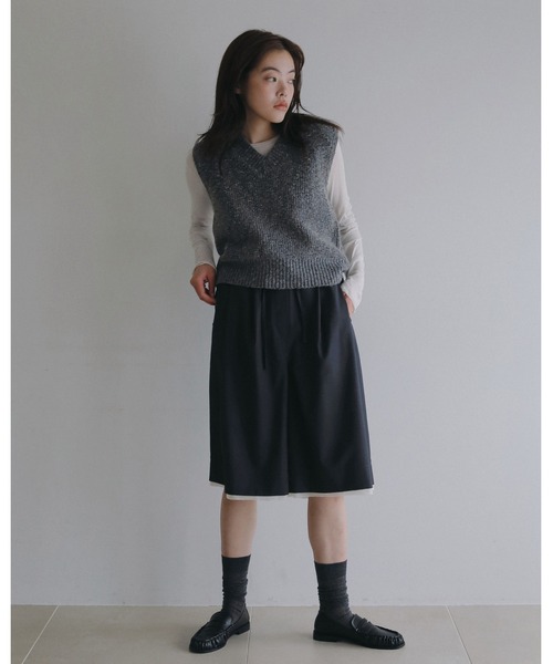 anuke(アンヌーク)の「Gather Loafers(ローファー・レディース・ブラック/ブラウン・36inch/37inch/38inch)」の16枚目の写真