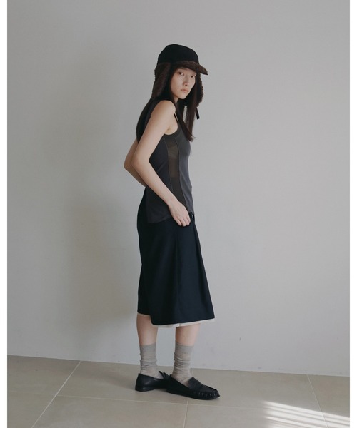 anuke(アンヌーク)の「Gather Loafers(ローファー・レディース・ブラック/ブラウン・36inch/37inch/38inch)」の19枚目の写真