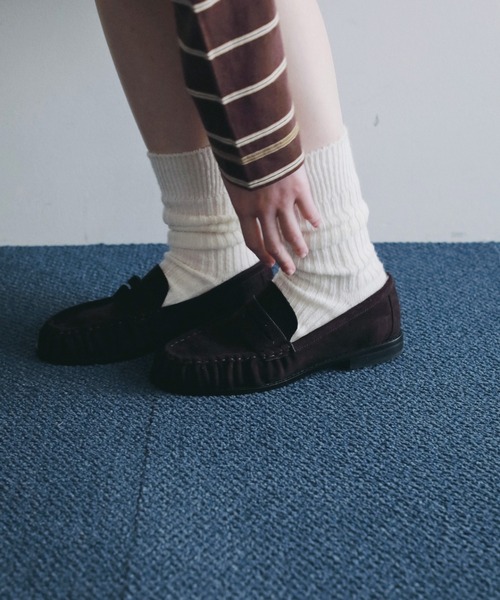 anuke(アンヌーク)の「Gather Loafers(ローファー・レディース・ブラック/ブラウン・36inch/37inch/38inch)」の22枚目の写真
