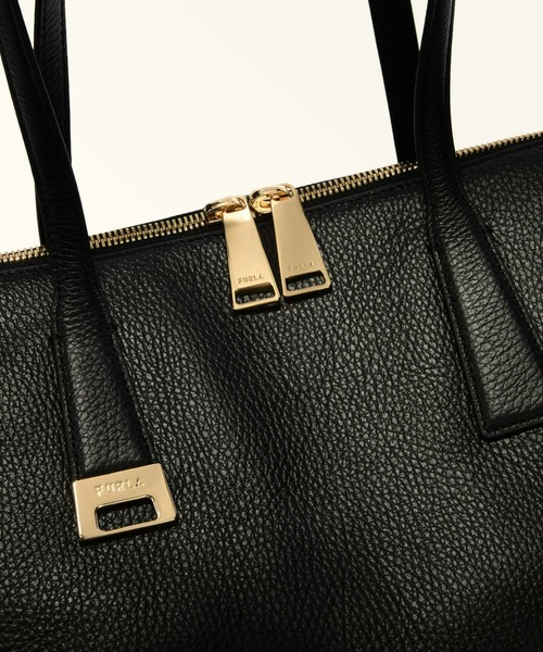 FURLA（フルラ）の「フルラ オリヴィア (Furla Olivia) トートバッグ M（トートバッグ・レディース・ブラック/モカ・ONE SIZE）」の8枚目の写真