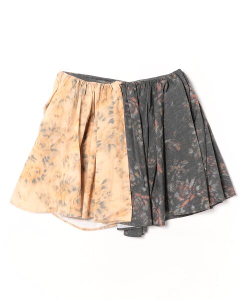GANNI（ガニー）の「Printed Stretch Cotton Draped W1022（スカート・レディース・マルチ・34）」の2枚目の写真