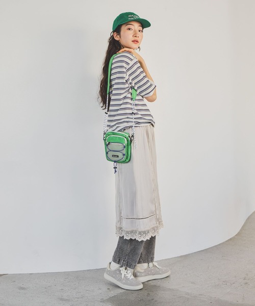 niko and...（ニコアンド）の「ランジェライクミディースカート（スカート・レディース・ブラック/ブルー/アイボリー・FREE）」の5枚目の写真