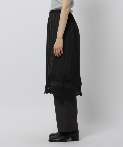 niko and...（ニコアンド）の「ランジェライクミディースカート（スカート・レディース・ブラック/ブルー/アイボリー・FREE）」の20枚目の写真