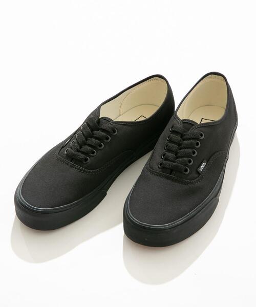 VANS(バンズ)の「VANS UA AUTHENTIC(スニーカー・メンズ・ブラック・8/10/9)」の1枚目の写真