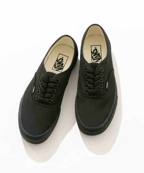 VANS(バンズ)の「VANS UA AUTHENTIC(スニーカー・メンズ・ブラック・8/10/9)」の2枚目の写真