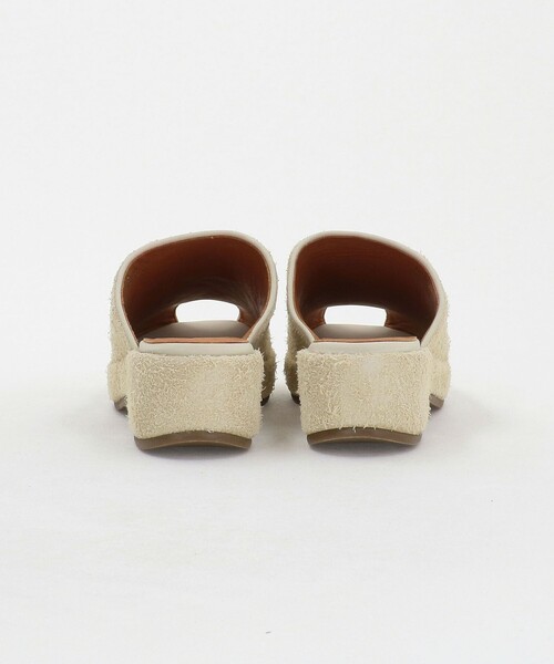 ODETTE E ODILE（オデットエオディール）の「ピープトゥウェッジ サンダル45（サンダル・レディース・ナチュラル/ブラック・35/37/36）」の9枚目の写真