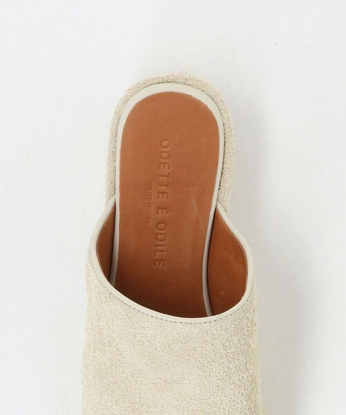ODETTE E ODILE（オデットエオディール）の「ピープトゥウェッジ サンダル45（サンダル・レディース・ナチュラル/ブラック・35/37/36）」の11枚目の写真