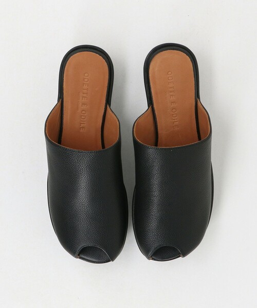 ODETTE E ODILE（オデットエオディール）の「ピープトゥウェッジ サンダル45（サンダル・レディース・ナチュラル/ブラック・35/37/36）」の14枚目の写真